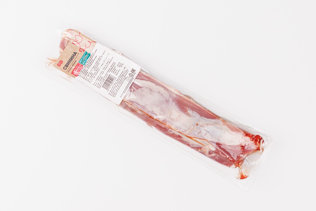 

Вырезка из свинины вес