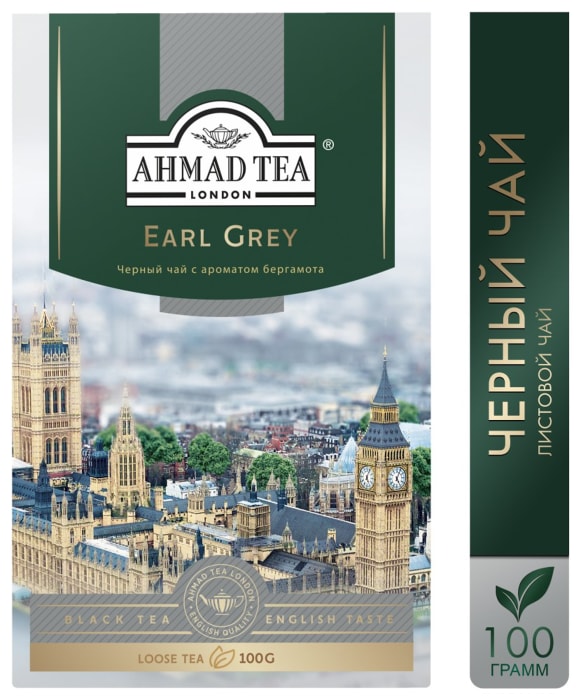 

Чай черный Ahmad Tea Earl Grey 100 г