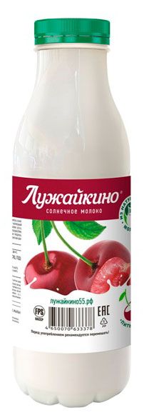 

Йогурт питьевой Лужайкино вишня, черешня 2.5% 450 г