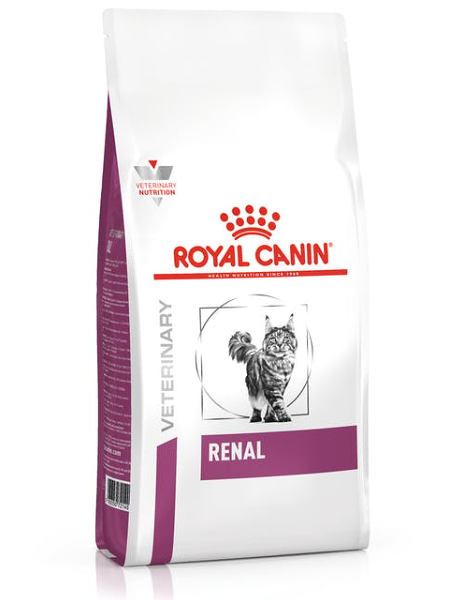 Корм сухой Royal Canin Veterinary Renal для взрослых кошек для поддержания функции почек 350 г
