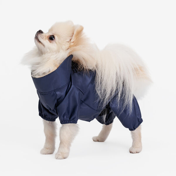 Дождевик мальчик M чернильный