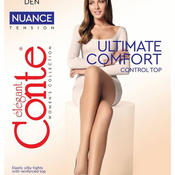 Колготки Conte Elegant Nuance черный 40 den размер 2