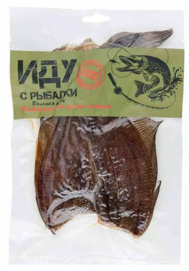 Камбала (Ёрш) вяленая Иду с рыбалки