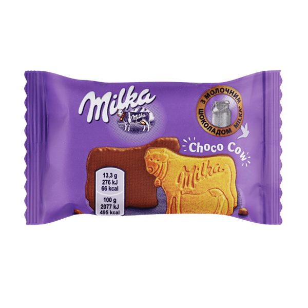 Печенье Milka покрытое молочным шоколадом 40 г
