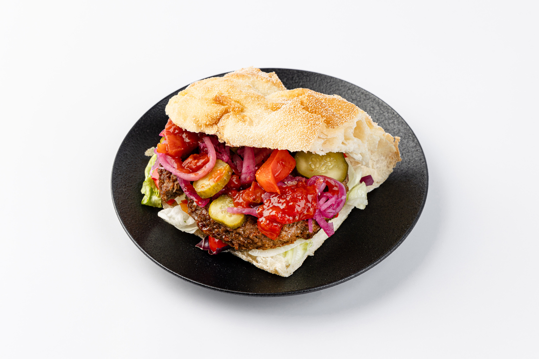 

Ляпун в красном с растительной котлетой 290 г