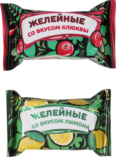 

Конфеты глазированные КФ НОВГОРОДСКАЯ Микс желейные со вкусом малины, клюквы, лимона вес