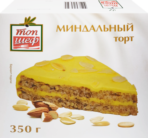 

Торт Топ Шеф Миндальный 350 г
