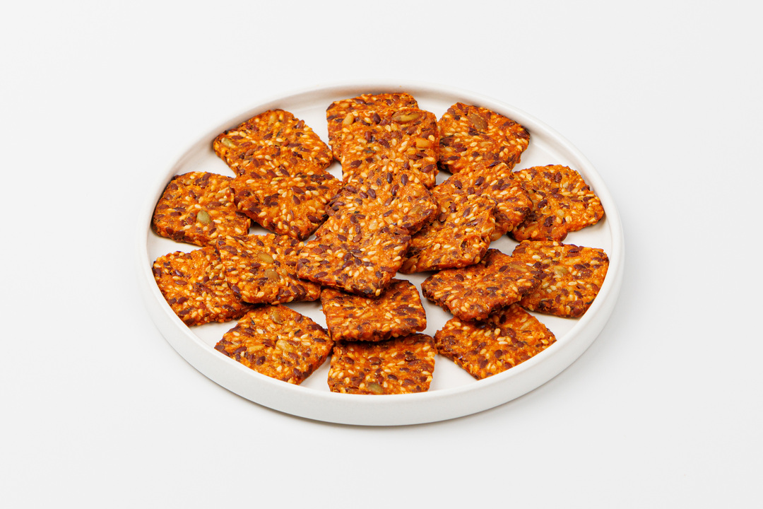 

Снеки-хлебцы Bezglutini Снечисы со вкусом кубанского борща, безглютеновые, 70 г