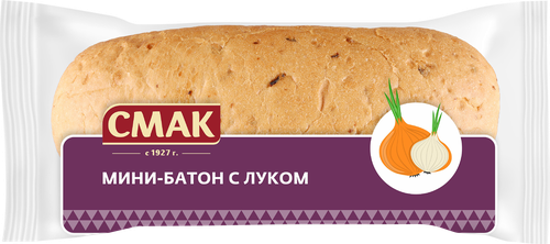 

Мини-батон Смак с луком 180 г