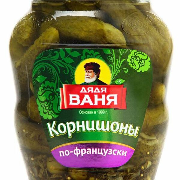 Корнишоны Дядя Ваня консервированные по-французски 680 г