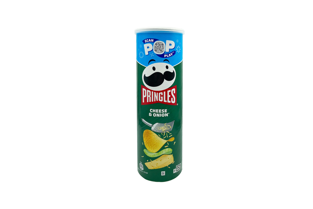 

Чипсы картофельные Pringles со вкусом сыра и лука 165 г