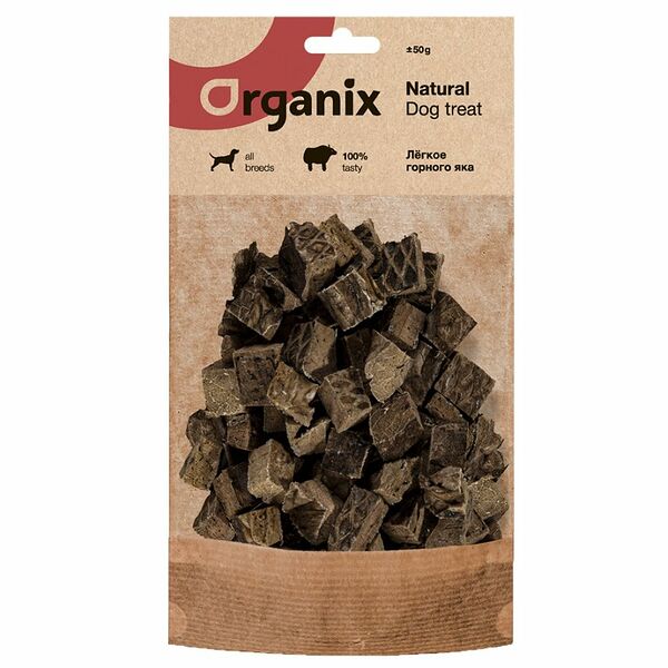 Премиум лакомство для собак Organix легкое горного яка