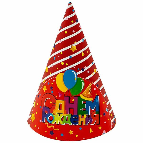 Колпак Econta праздничный 6 шт