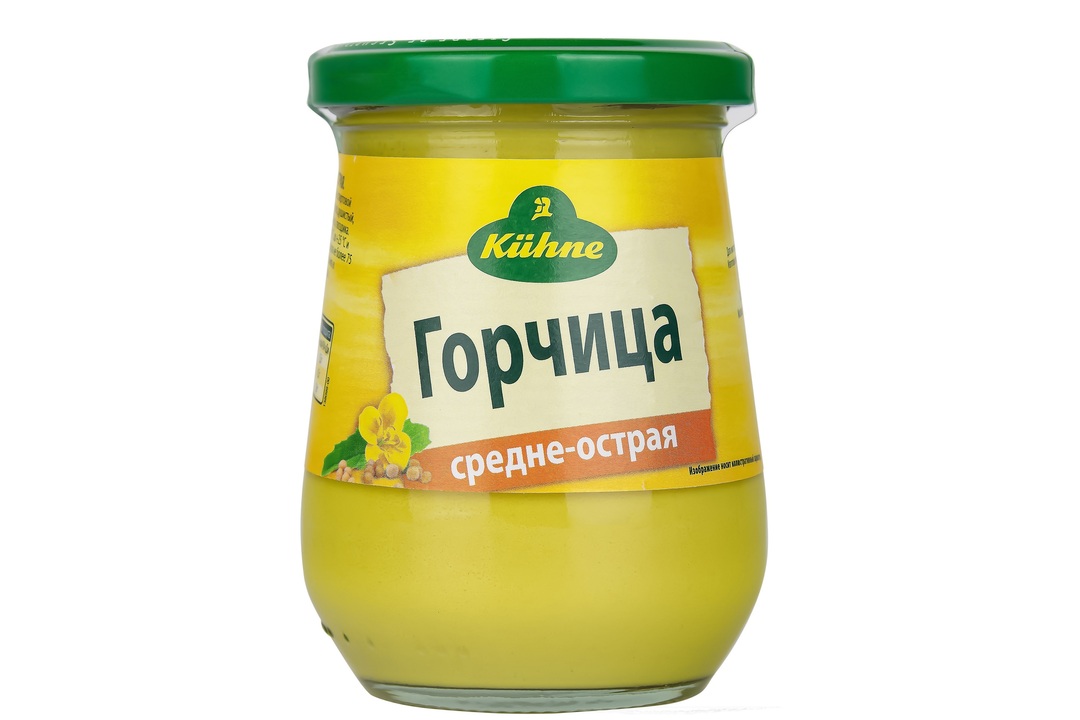 

Горчица Kühne средне-острая 250 мл