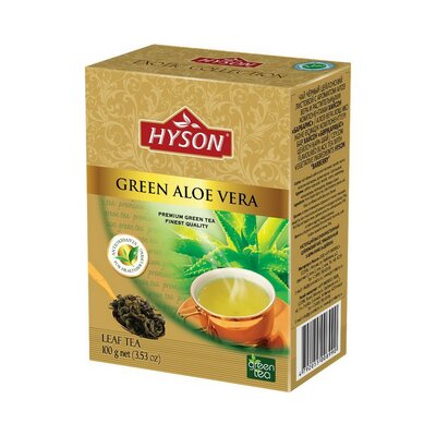 Чай зеленый Hyson Алоэ Вера байх цейл кр/лист аром 100г