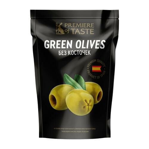 Оливки Premiere Of Taste без косточки 170 г