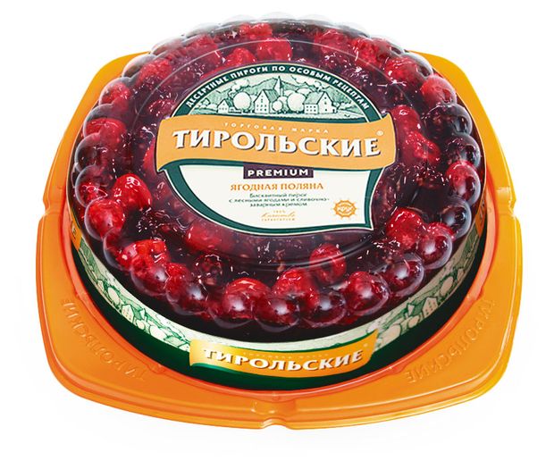 

Пирог Тирольские пироги ягодная поляна 580 г