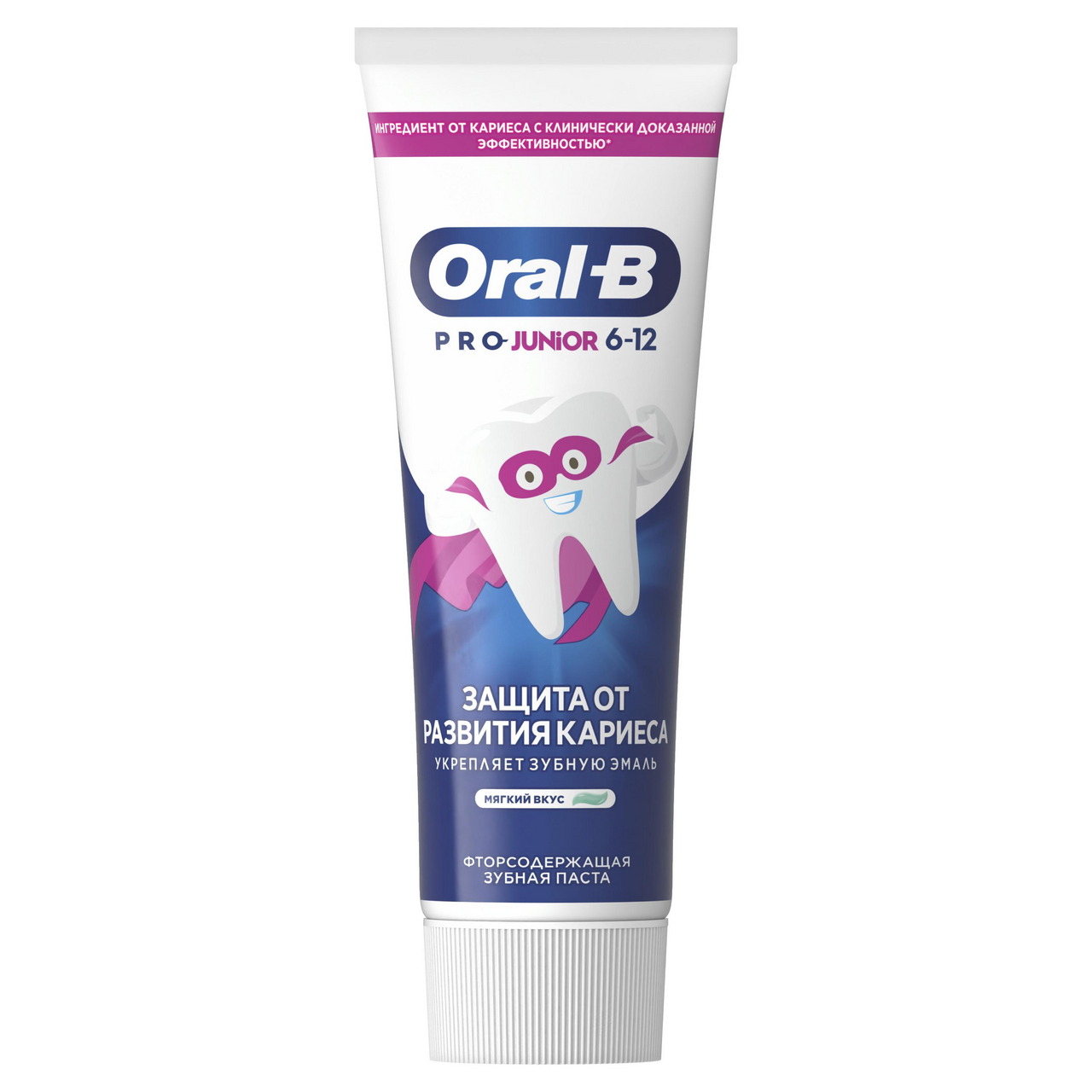 

Зубная паста Oral-B Pro Junior для детей 6-12 лет 75 мл