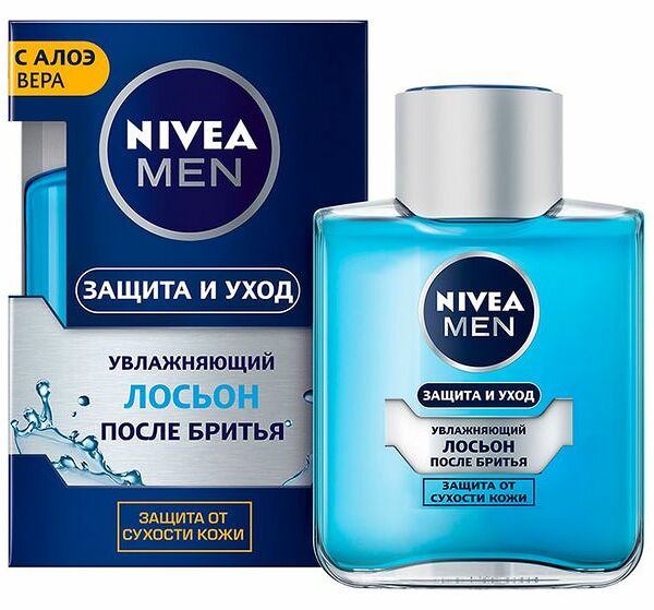 Лосьон после бритья Nivea Men Защита и Уход увлажняющий 100 мл