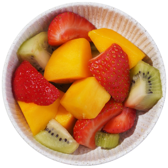 

Микс фруктовый Оранжевая марка манго киви клубника кусочками 140 г