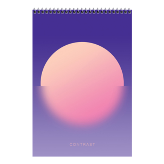 

Блокнот BG Mono circle на гребне A4 80 л 1 шт., цвет в ассортименте