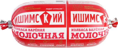 

Колбаса Ишимский мясокомбинат Молочная вареная 400 г
