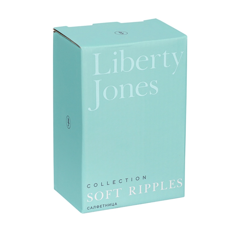 

Салфетница Liberty Jones Soft Ripples Dual Glazing 13х8.8 см Китай
