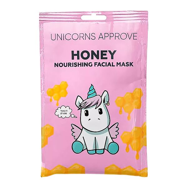 Маска Unicorns Approve с экстрактом меда тканевая 1 шт