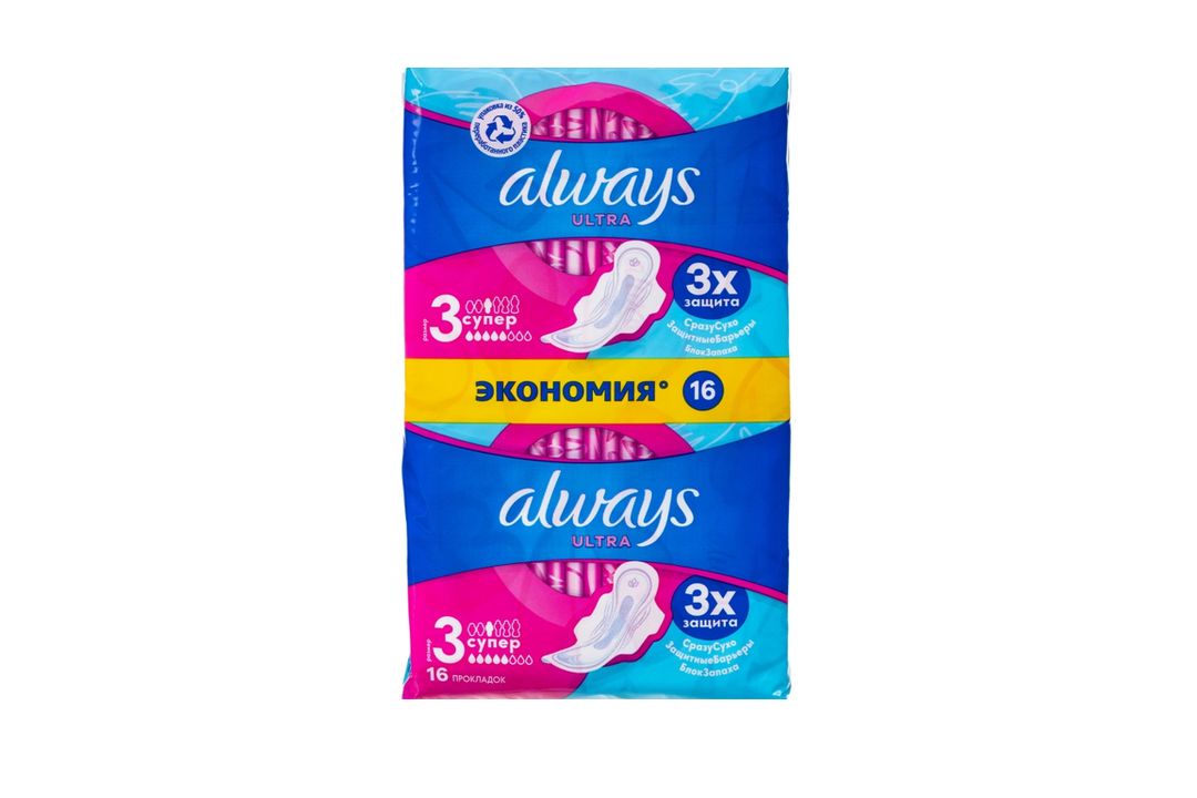 

Прокладки гигиенические Always Ultra Super 16 шт.