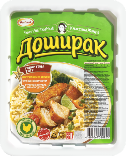 

Лапша Доширак с курицей 90 г