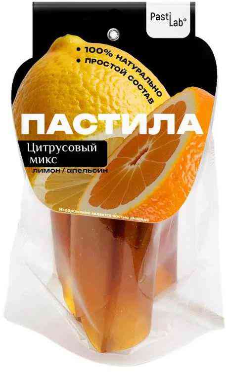 

Пастила фруктовая PastiLab Цитрусовый микс 50 г