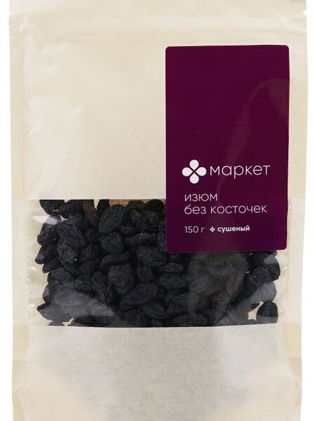 Изюм Маркет узбекский черный 150 г