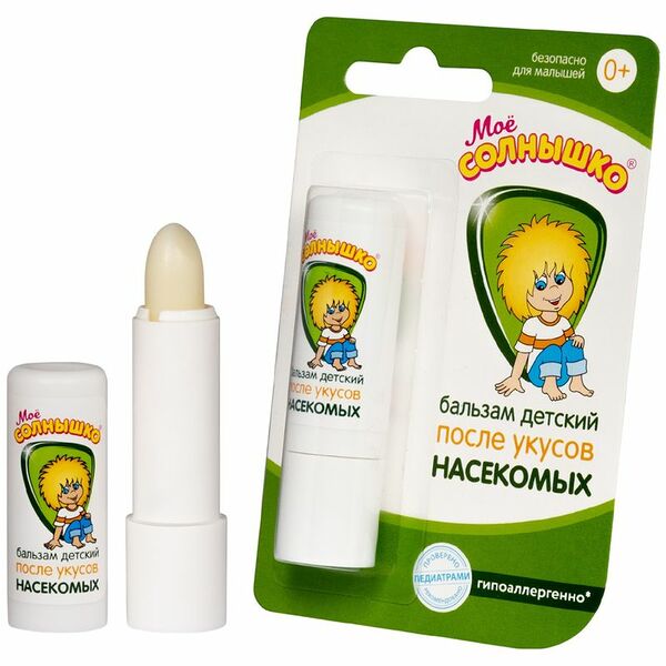 Бальзам после укусов насекомых Моё солнышко детский 2.8 г
