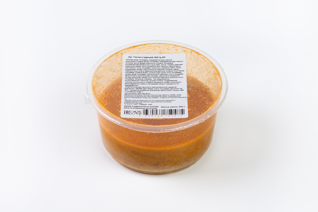 

Суп Том ям ВкусВилл с курицей 300 г