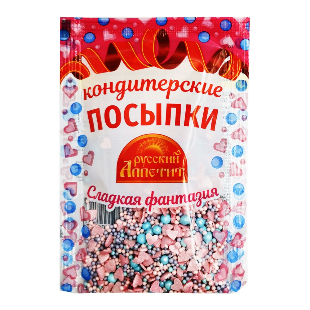 

Посыпки кондитерские Русский аппетит сладкая фантазия 30 г
