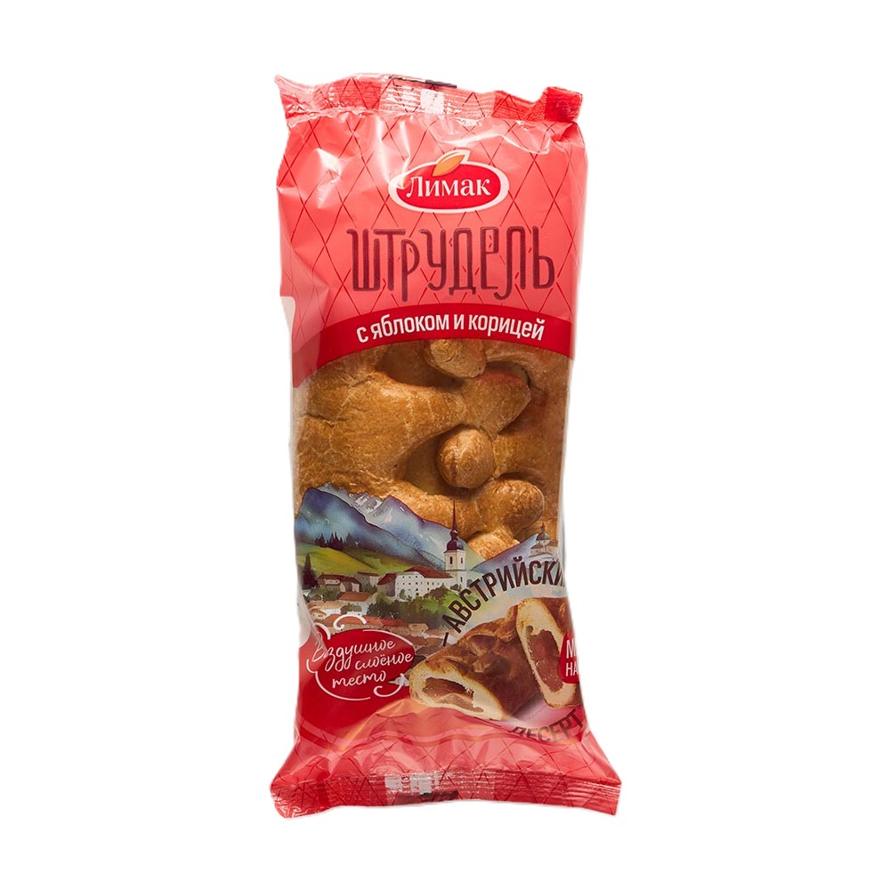 

Слоеный штрудель Лимак с яблоком и корицей 100 г
