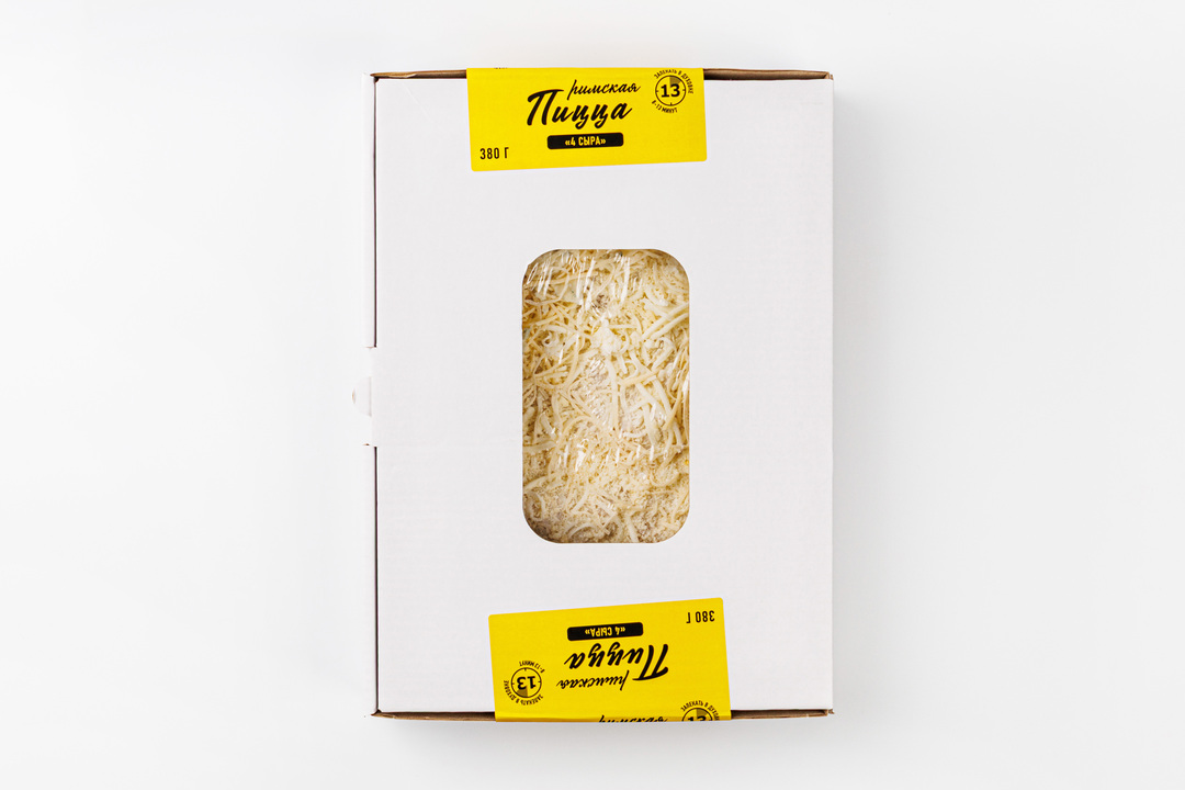 

Пицца ВкусВилл римская 4 сыра замороженная 380 г