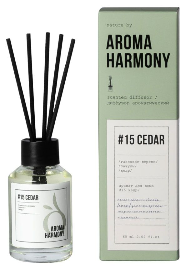 

Диффузор Aroma Harmony Cedar №15 60 мл