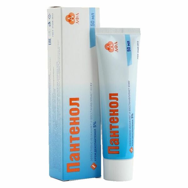 Пантенол крем 5% 50 мл