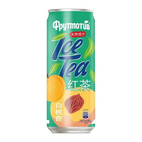 Напиток Фрутмотив Ice Tea Чай чёрный холодный Персик-Абрикос 330 мл
