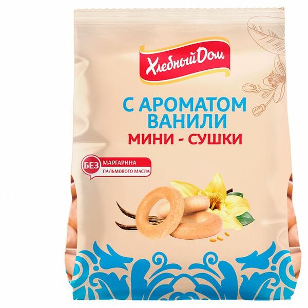 Сушка мини Хлебный Дом с ароматом ванили 180г
