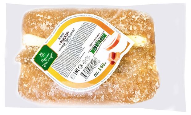 

Булочка Родные просторы Финская крем-карамель 140 г