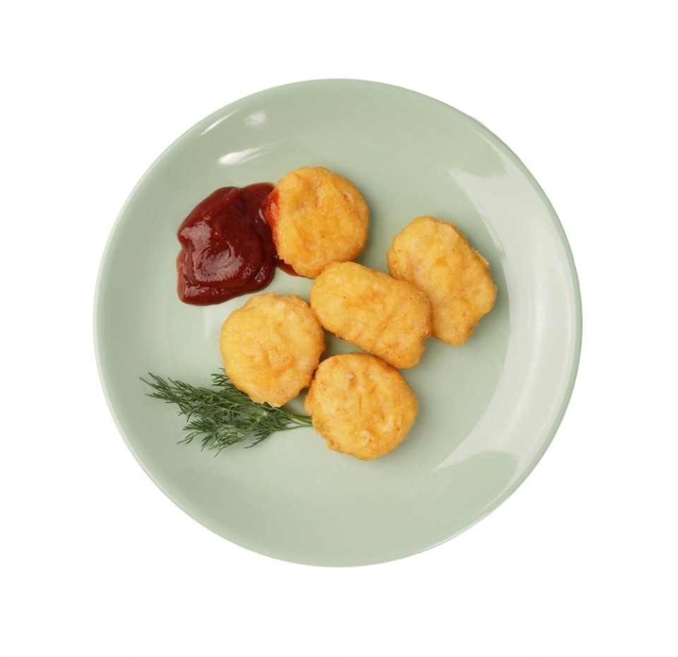 

Наггетсы классические из мяса птицы вес