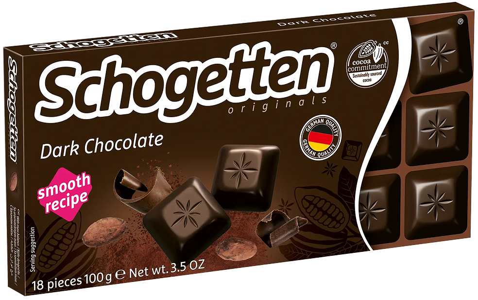 

Шоколад тёмный Schogetten Dark Chocolate 100 г
