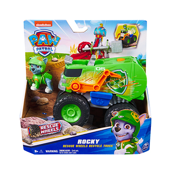 

Набор игровой Paw Patrol Щенячий патруль Rescue Wheels машинка с фигуркой Рокки