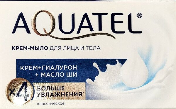 Крем-мыло акватель 90 г классическое
