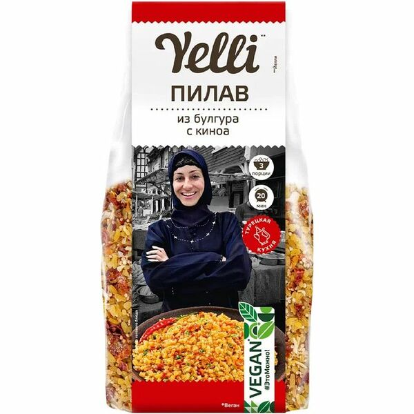 Пилав Yelli из булгура с киноа 220 г