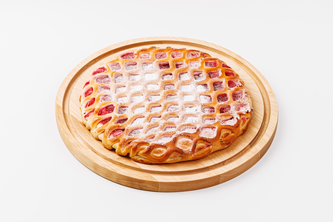 

Пирог сдобный ВкусВилл с малиной, замороженный 420 г