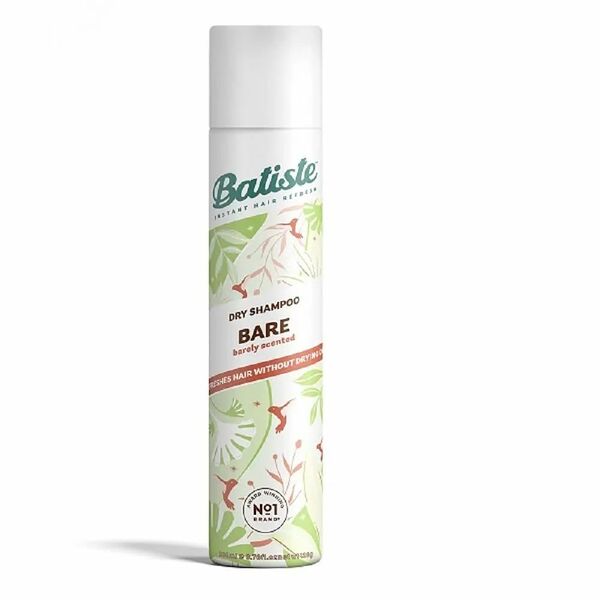 BATISTE Сухой шампунь для волос Bare с легким ароматом, 200 мл