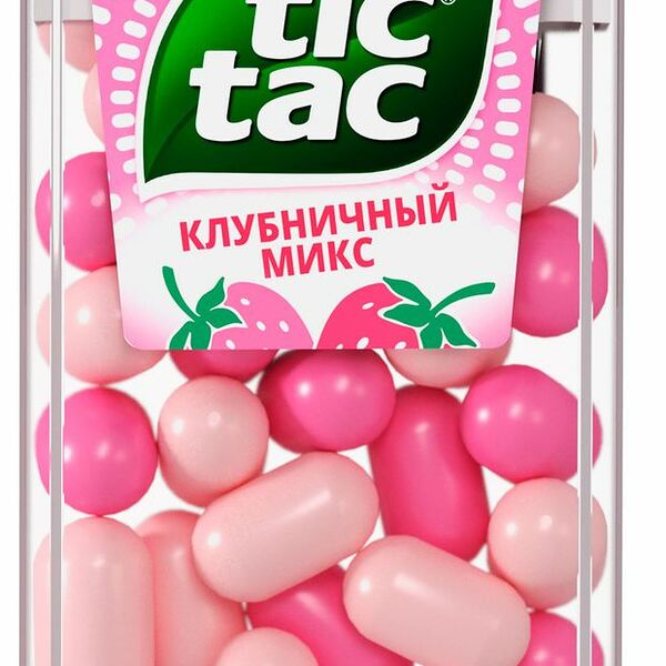 Драже Tic Tac клубничный микс, 16 г